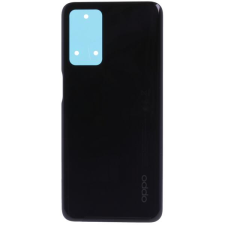 3203434 Gyári Oppo A54s Fekete akkufedél, hátlap mobiltelefon, tablet alkatrész