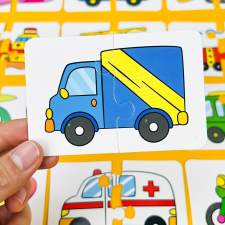 32 darabos oktatási puzzle készlet gyerekeknek puzzle, kirakós