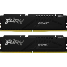 32GB 5200MHz DDR5 RAM Kingston Fury Beast Black CL36 (2x16GB) (KF552C36BBEK2-32) memória (ram)