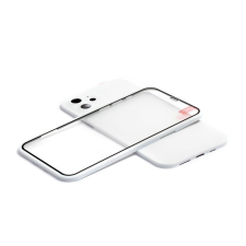 - 360 Full Body iPhone 12 6.1 TPU Tok + Üvegfólia Fehér tok és táska