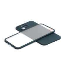 - 360 Full Body iPhone 12 Pro 6.1 TPU Tok + Üvegfólia Kék tok és táska