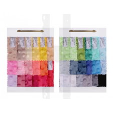  380618 Mink pöttyös anyagminta dekorációs kellék