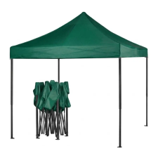  3 × 6 m összecsukható kerti pavilon - zöld HM-8006-Z kerti bútor