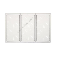  3 adagos csillag mintás polikarbonát tábla csoki forma sütés és főzés