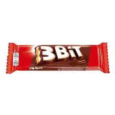 3 Bit Tejcsokoládés Keksz Szelet Tejkrémes Töltelékkel 46g csokoládé és édesség