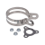 3 Clamp hátsó hangtompító Tecnigas E-NOX