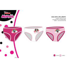  3 darabos kislány pamut bugyi - Disney Minnie egér - 122-128