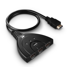  3 portos HDMI elosztó kábel és adapter