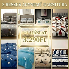  3 Részes Ágyneműhuzat Garnitúra BAILING 1+1 AJÁNLAT lakástextília