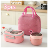  3 részes ebéd szett – rózsaszín EV233664-r