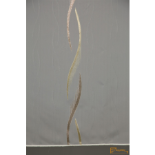  (3 szín 2 méret) Miami ekrü alapon világos barna hullám mintás 290cm lakástextília