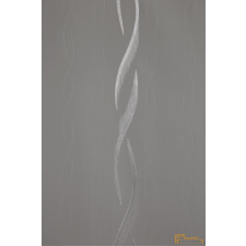  (3 szín 2 méret) Miami fehér alapon, fehér nyírt hullám minta 290cm lakástextília