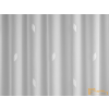  (3 szín 2 méret) Nadine Zsorzsett szablé függgöny-Fehér