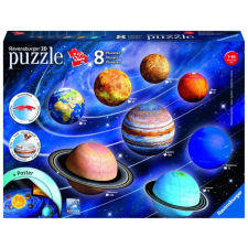3D bolygórendszer készlet puzzle, kirakós