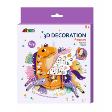  3D dekorációs puzzle, Unikornis Avenir puzzle, kirakós