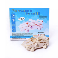  3D fa makett, Autó makett