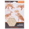 3D fa puzzle - dínók, 4 féle