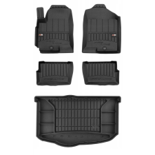  3D gumiszőnyeg szett Kia Soul 1 M, L 2008-2013 d autószőnyeg