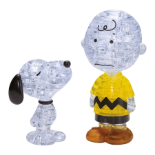  3D kristály puzzle Snoopy és Charlie Brown puzzle, kirakós