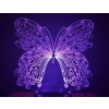  3D LED lámpa - Pillangó