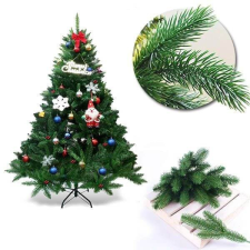  3D Műfenyő Karácsonyfa, Fém Talppal, 120 cm Magas műfenyő