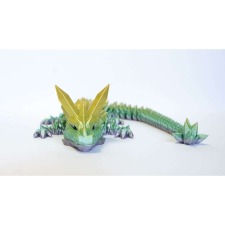  3d nyomtatott kristály sárkány játékfigura
