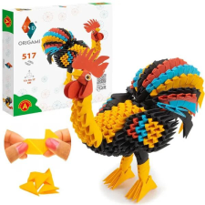 3D origami kakas kreatív készlet – 517 darabos papírmodell 8+ év játékfigura