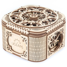 3D Puzzle Ékszerdoboz UGEARS - 190 Darabos puzzle, kirakós