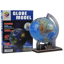3D puzzle földgömb 47 elem modell oktatási játék 1030 puzzle, kirakós