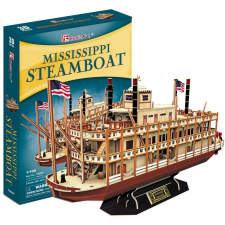 3D puzzle Mississippi Steamboat hajó puzzle, kirakós