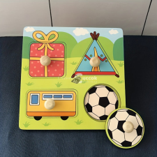 3D-s Fa puzzle játékok puzzle, kirakós