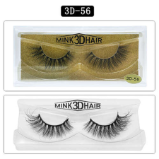 3D természetes szempilla 1 pár 3D-56 Natural black műszempilla