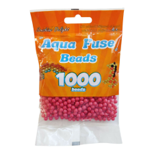 3D vizes gyöngy utántöltő -Aqua Beads 1000 db-os Sötét rózsaszín kreatív és készségfejlesztő