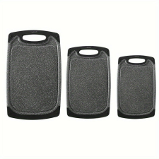  3db vágódeszka biztonsági és csúszásgátló műanyag vágódeszka készlet konyhai eszköz