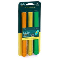 3doodler ECO-PCL Start+ 3D toll utántöltő 75 db - narancsszín, sárga, zöld nyomtató kellék