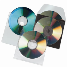 3L CD tartó zseb, füllel ellátott, öntapadó, 127x127 mm, kerti tárolás