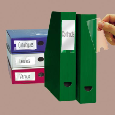 3L Címketartó zseb, 55x102 mm, öntapadó, 3L információs címke