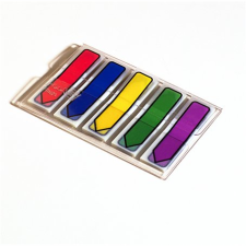 3M 12x43mm jelölőcímke (100 lap) - Vegyes színek (XA004806338) jegyzettömb