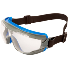 3M GoggleGear GG501NSGAF-BLU teljes védőszemüveg, párásodásmentes, kék-szürke (GG501NSGAF-BLU) védősisak