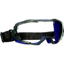 3M GoggleGear GG6001NSGAF-BLU teljes védőszemüveg, párásodásmentes, karcálló, kék (GG6001NSGAF-BLU) védősisak