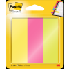 3M Hungária Kft. 3M Post-it Jelölőlapok 25 × 76 mm, 3 × 100 lap, neon színek