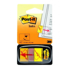 3M Post-it 25x43mm aláírás ikonos jelölőcímke (50 lap) - Sárga (70071392784) jegyzettömb