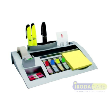 3M POSTIT Asztali rendező, ragasztószalag adagolóval, 3M POSTIT "C50" ragasztószalag