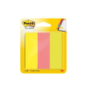 3M POSTIT Jelölőcímke, papír, 3x100 lap, 25x76 mm, 3M POSTIT, vegyes neon színek