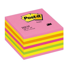 3M POSTIT Öntapadó jegyzettömb, 76x76 mm, 450 lap, , lollipop pink jegyzettömb