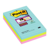 3M POSTIT Öntapadó jegyzettömb, vonalas, 3x90 lap, 101x152 mm, 3M POSTIT 