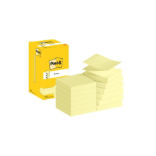 3M Postit Super Sticky Öntapadó jegyzettömb - Sárga (12 x 100 lap / tömb) (7100290167) jegyzettömb