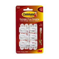 3M Scotch Mini műanyag akasztó, 3M Command (U3M17006) barkácsolás, csiszolás, rögzítés