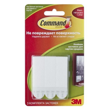 3M Scotch Ragasztócsík tépőzárral, M, "Command" barkácsolás, csiszolás, rögzítés