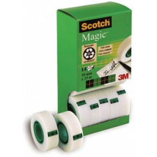 3M SCOTCH Ragasztószalag 19 mm x 33 m Magic tape 810 12+2db ragasztószalag